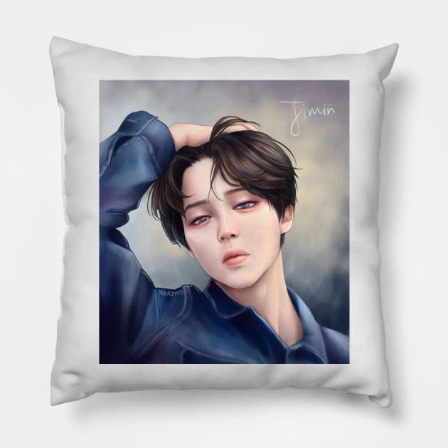 Jimin: Tear Pillow by Mari945