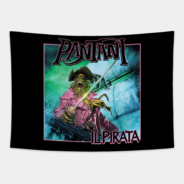 Il Pirata Pantani / Alestorm Tapestry by Punk Robot