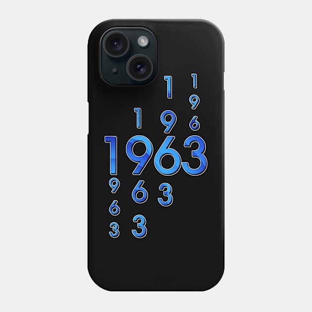 Année de naissance 1963 Phone Case by Cartsandra B