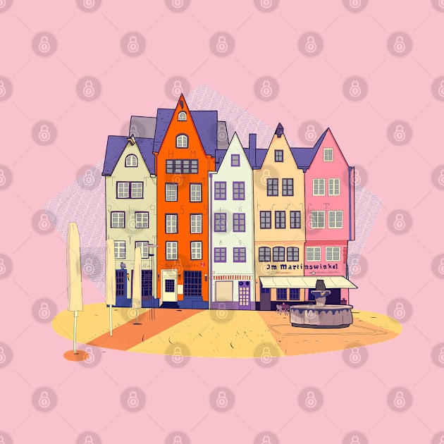 German colored houses by Mimie20