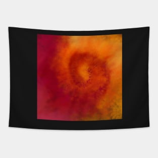 Summer Spiral Tie Dye Tapestry