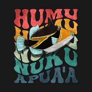 Humuhumunukunukuapua'a Hawaiian Reef Triggerfish Hawaii T-Shirt