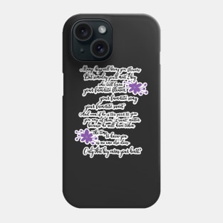 Copy of A boy to bring you flowers Inej Phone Case