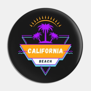 California beach Vibes 80's 90's Pin