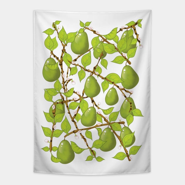 Pears Tapestry by nickemporium1