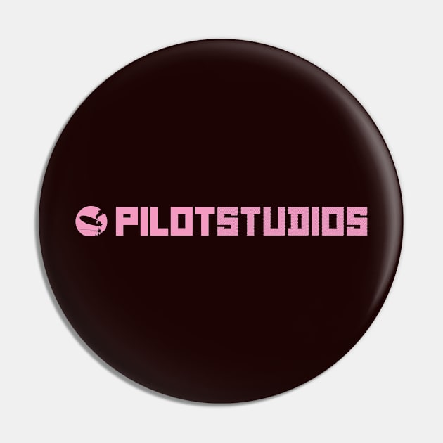 Pilot Studios Logo Pink Pin by PilotStudios