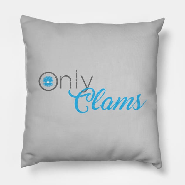 OnlyClams (worn) [Rx-Tp] Pillow by Roufxis