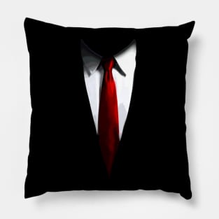 Red Consultant Tie Pillow