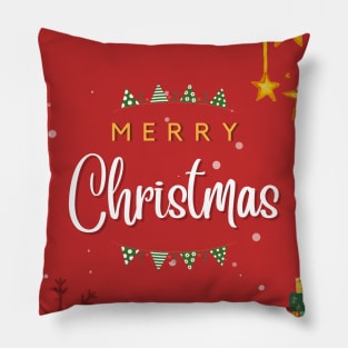 Merry Christmas - Red Christmas 🎄 Pillow