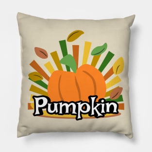 Pumpkin - Fall Burst Pillow