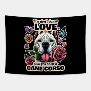 Cane Corso Valentine's day Tapestry