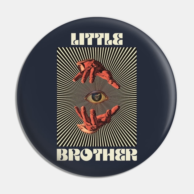 Hand Eyes Little Brother Pin by Kiho Jise