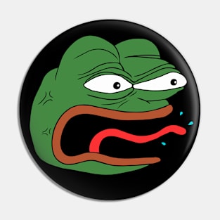 Angry PEPE Pin