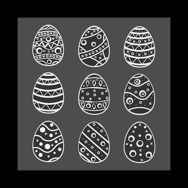 Easter Eggs by Kristina Stellar Scandinavian Land