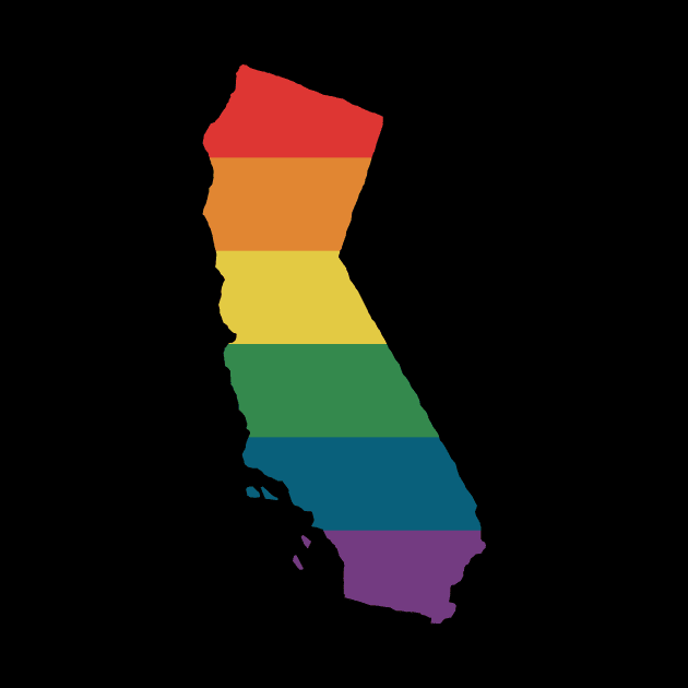 California State Rainbow by n23tees