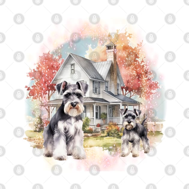 Dog - Schnauzers by KEWDesign