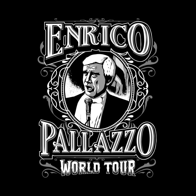 Enrico Pallazo World Tour by DeepFriedArt