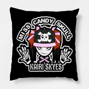 KAIRI SKYES ''MISS CANDY SKULL'' Pillow