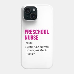 Preschool Nurse Assistant Back To School Elementary Nurse Phone Case