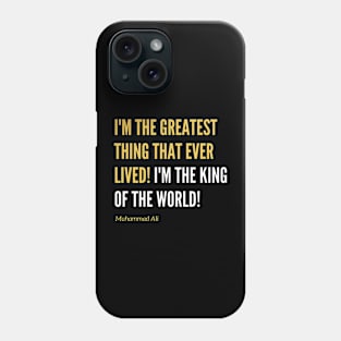 King of The World Phone Case