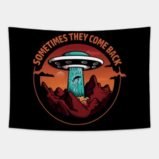 Alien Abduction Tapestry