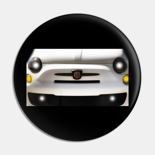 Fiat 500 Abarth Pin by CreativePhil