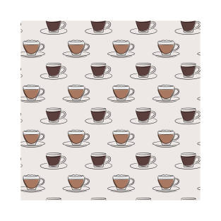 Coffee Pattern 5 T-Shirt