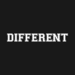 DIFFERENT (White) T-Shirt