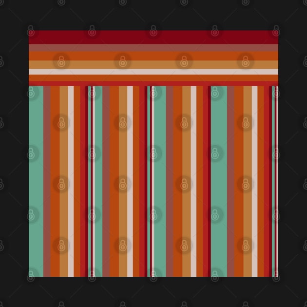 70s Stripes Pattern by Lucy