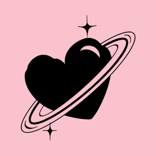 Heart Saturn 2 T-Shirt