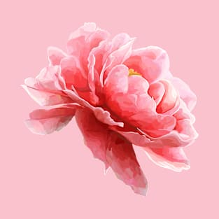 Pink flower of peony T-Shirt