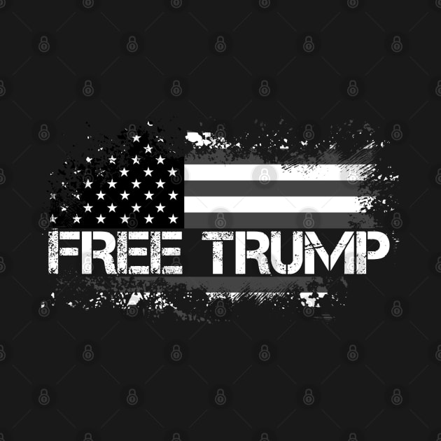 Free Trump, I Stand With Trump by Traditional-pct