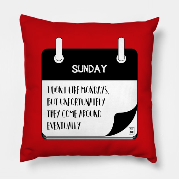 Modays Pillow by Gabi Veiga