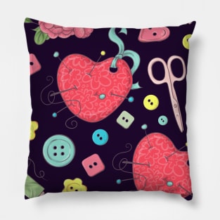 Crafter's love pattern Pillow