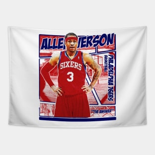 Allen Iverson // Classic Retro Comics Tapestry