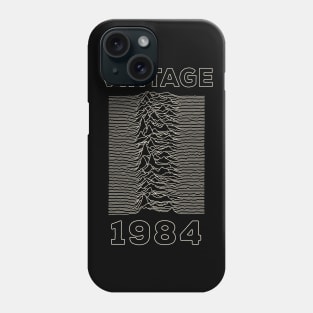 Vintage 1984 - Unknown Pleasures Phone Case