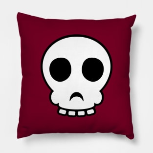 Goofy skull Pillow