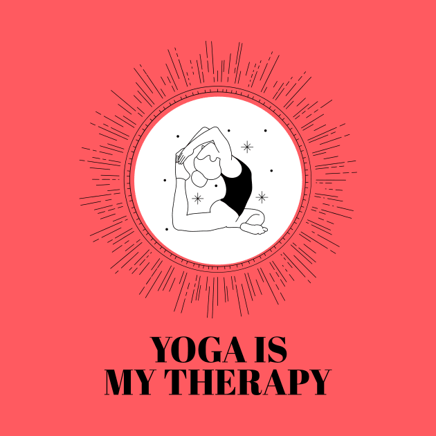 Yoga is my therapy by MadMariposa