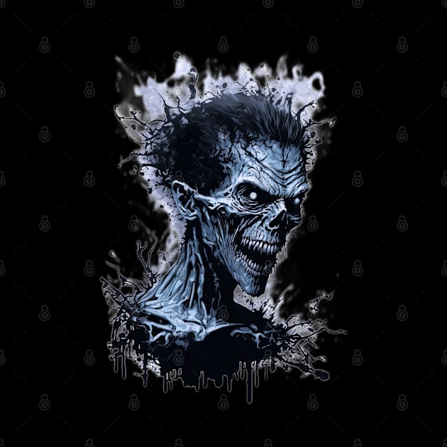 Zombie Sketch Design by Hispaniola-Fineart