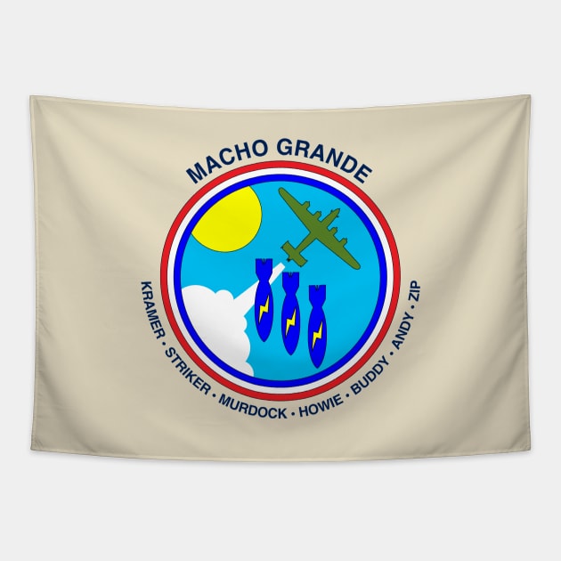 Macho Grande (Light) Tapestry by GloopTrekker