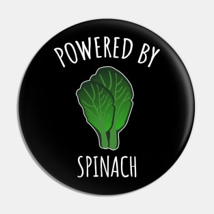 Powered By Spinach Pin