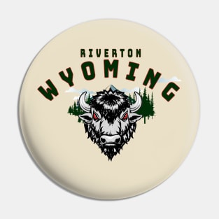 Wyoming State Pin