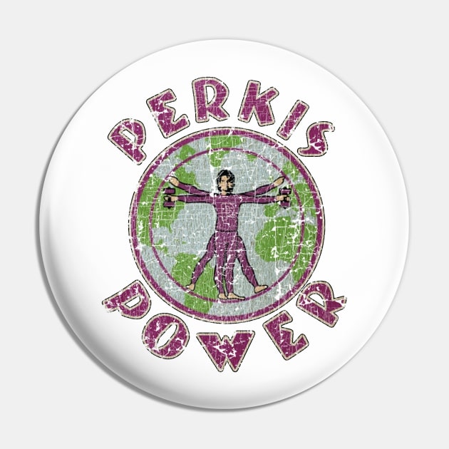 Perkis Power 1995 Vintage Pin by Thrift Haven505