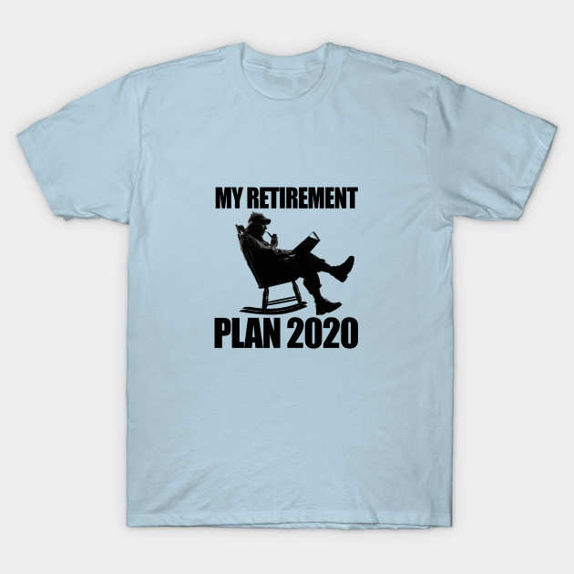 Disover My Retirement Reading Book Plan 2020 - Book Lover - T-Shirt