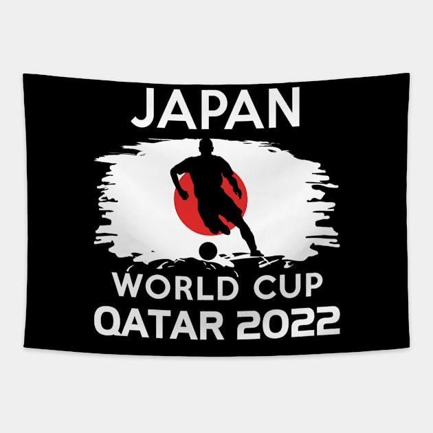 World Cup 2022 Japan Team Tapestry by adik