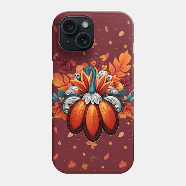 Autumn Leaves Phone Case by Funtomass