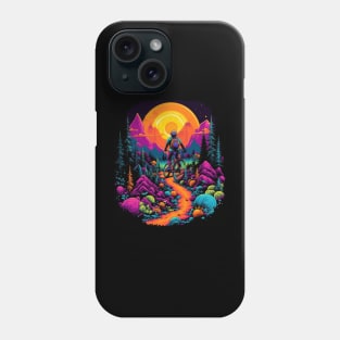 mountain biker Phone Case