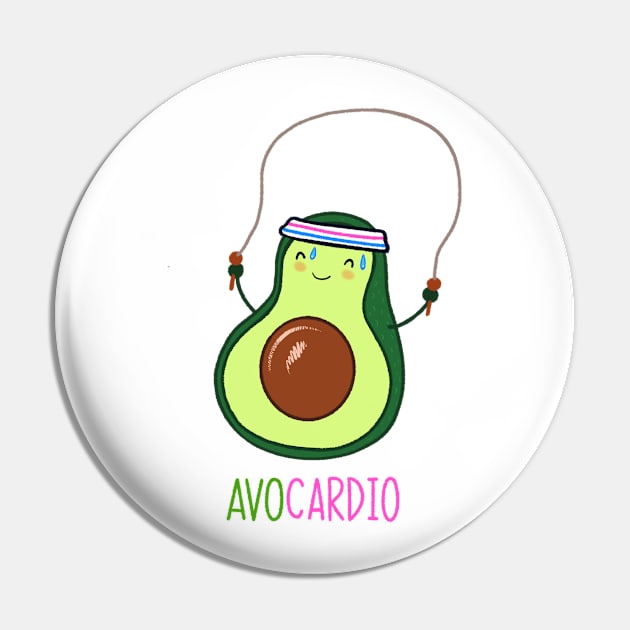 AvoCardio Pin by Sketchy