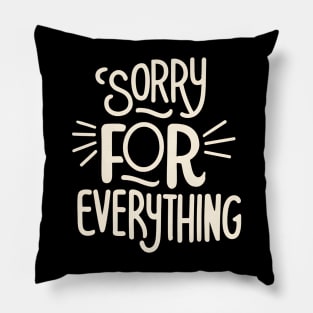 Sorry Pillow