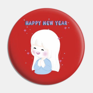 Happy new year Pin